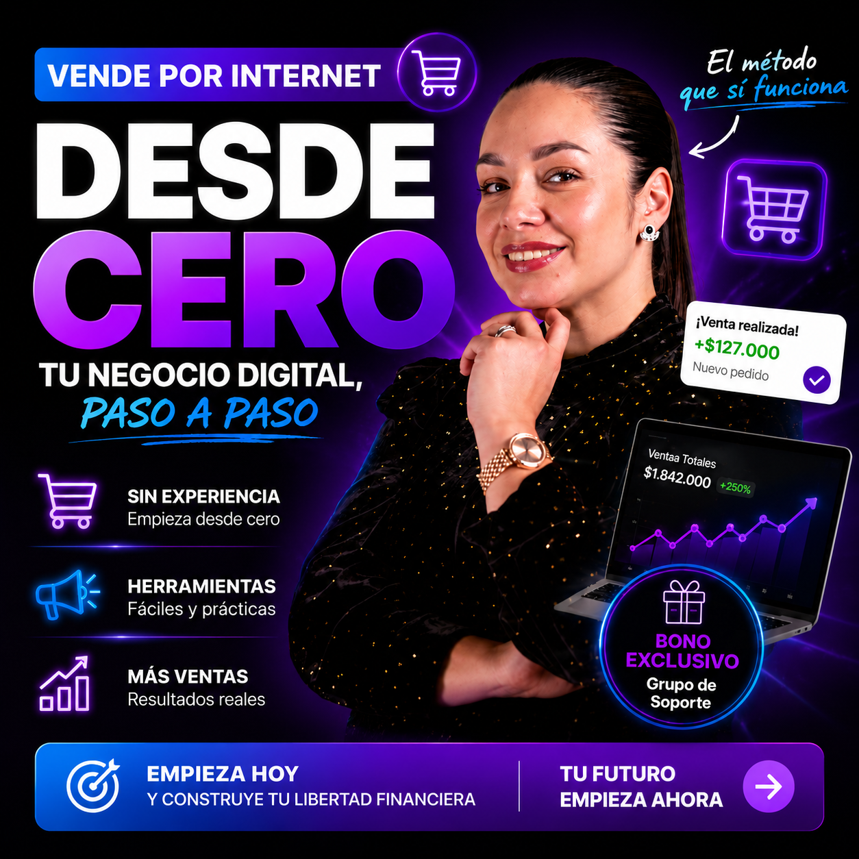 VENDE POR INTERNET CON META ADS